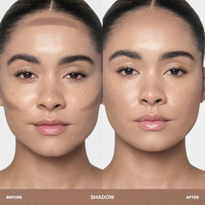 Anastasia Beverly Hills Smooth Blur Contour Stick - Shadow before and after