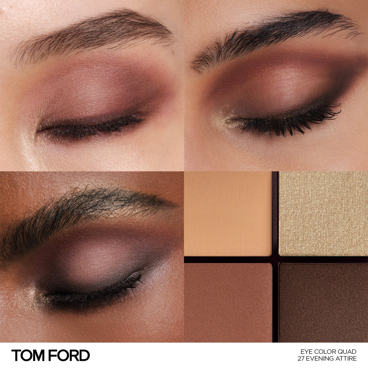 Tom Ford Runway Eye Color Quad - 27 Evening Attire eye looks and shades