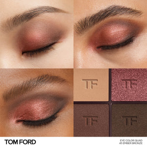 Tom Ford Runway Eye Color Quad - 45 Ember Bronze eye looks and shades
