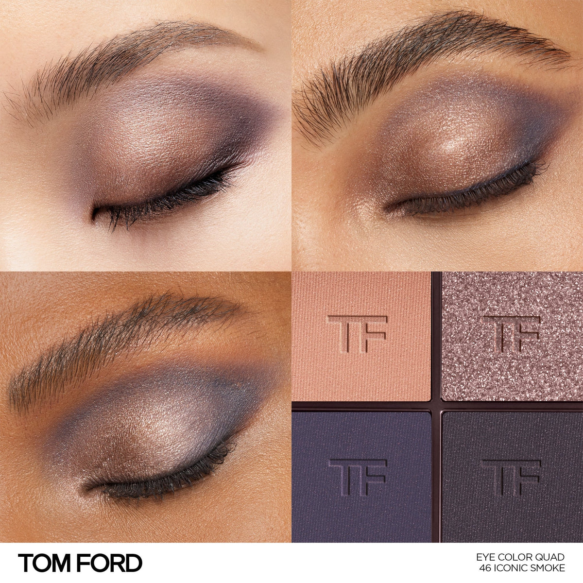 Tom Ford Runway Eye Color Quad - 46 Iconic Smoke eye looks and shades